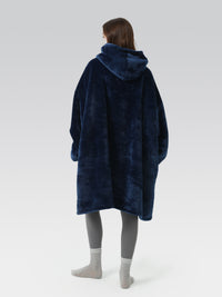 Blanket Hoodie Navy Blue