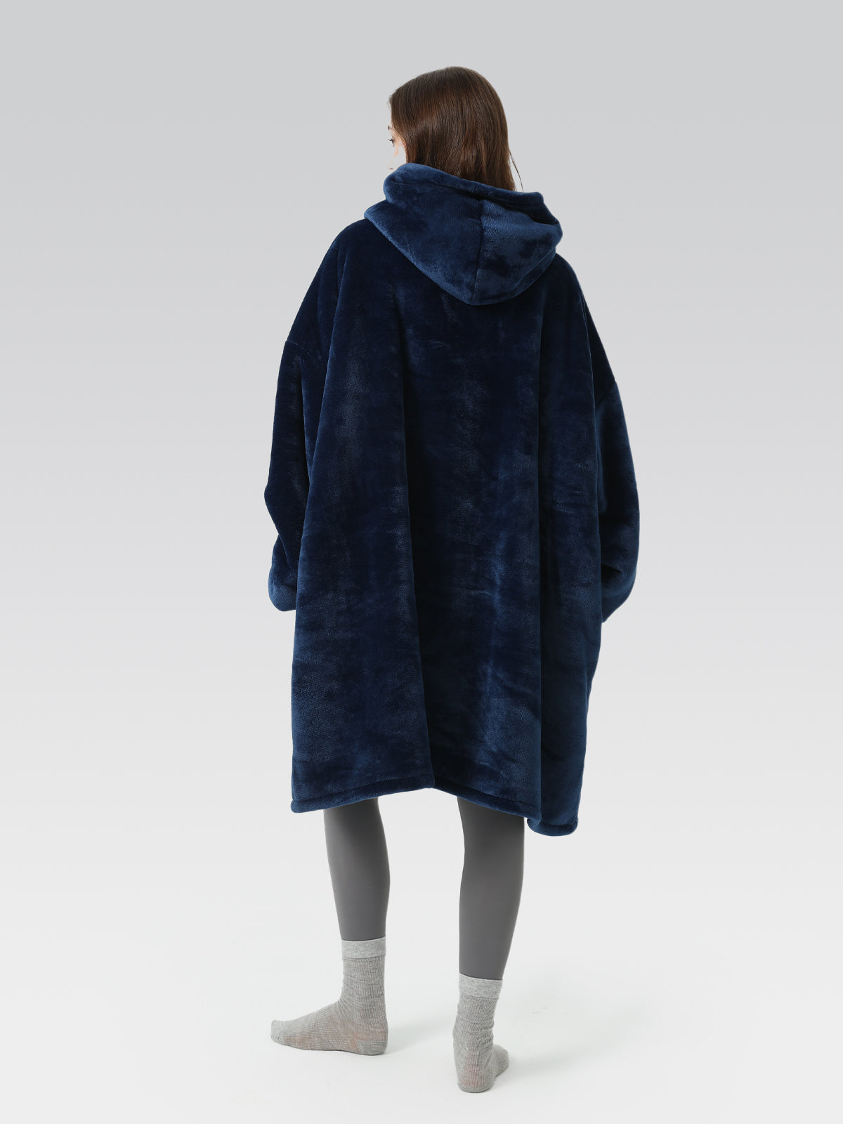 Blanket Hoodie Navy Blue
