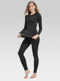 Women's Thermal Underwear Set Athletic Long Johns