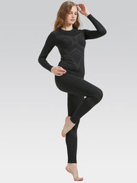 Women's Thermal Underwear Set Athletic Long Johns
