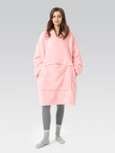 Blanket Hoodie Pink