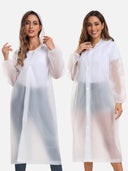 Two-Piece EVA Raincoats Reusable Rain Ponchos