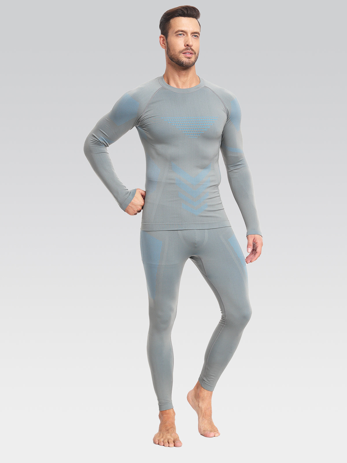 Men's Long Johns Thermal Underwear Set