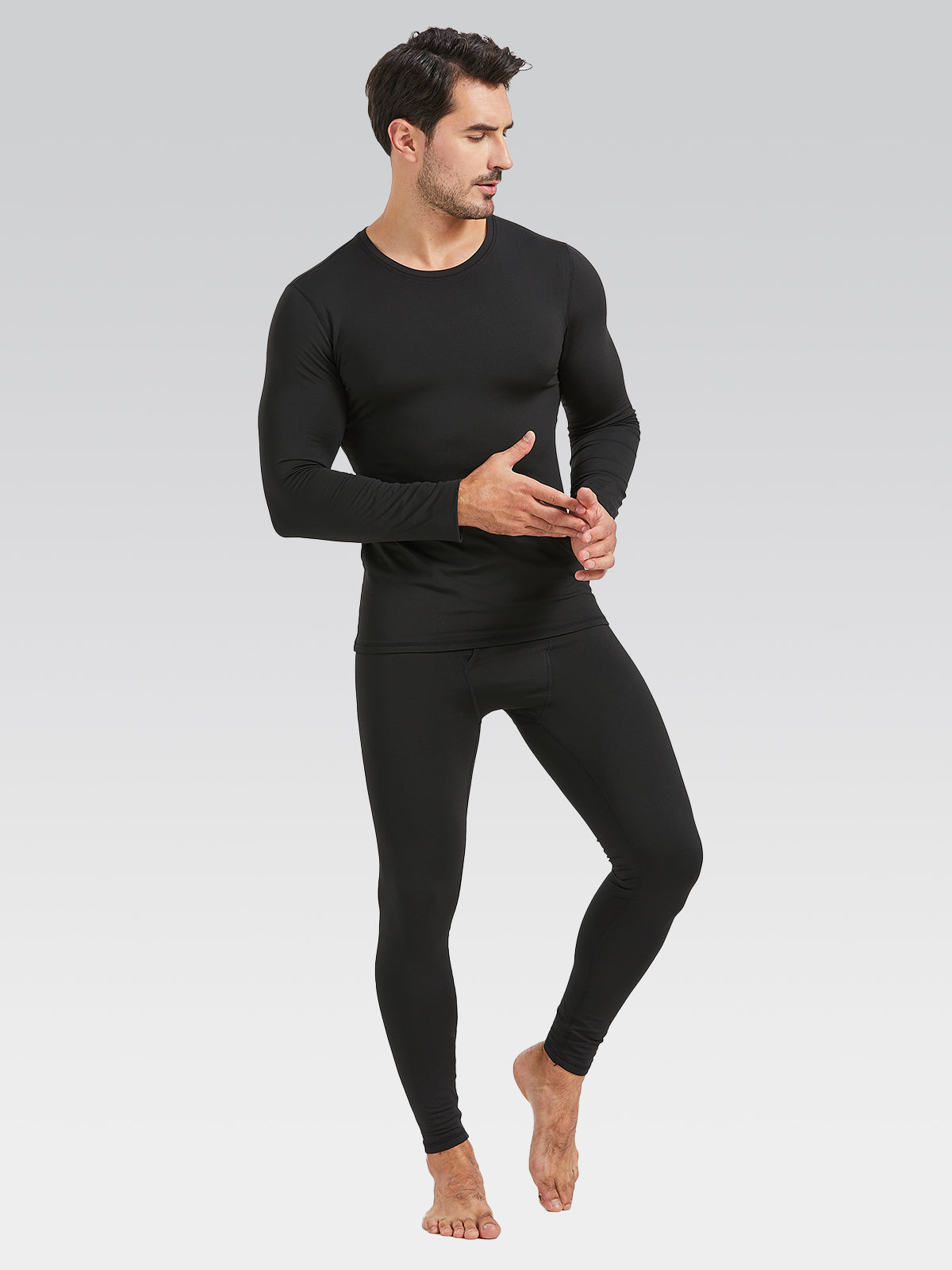 Men's Thermal Underwear Set Thermal Base Layer