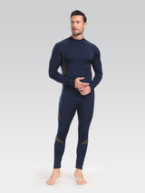 Men's Thermal Underwear Set Mock Turtleneck