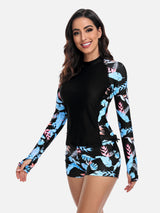 Two-Piece Long Sleeve UPF50+ Rash Guard