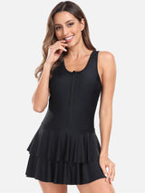 One-Piece Skirted Swimsuits for Women