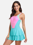 One-Piece Skirted Swimsuits for Women