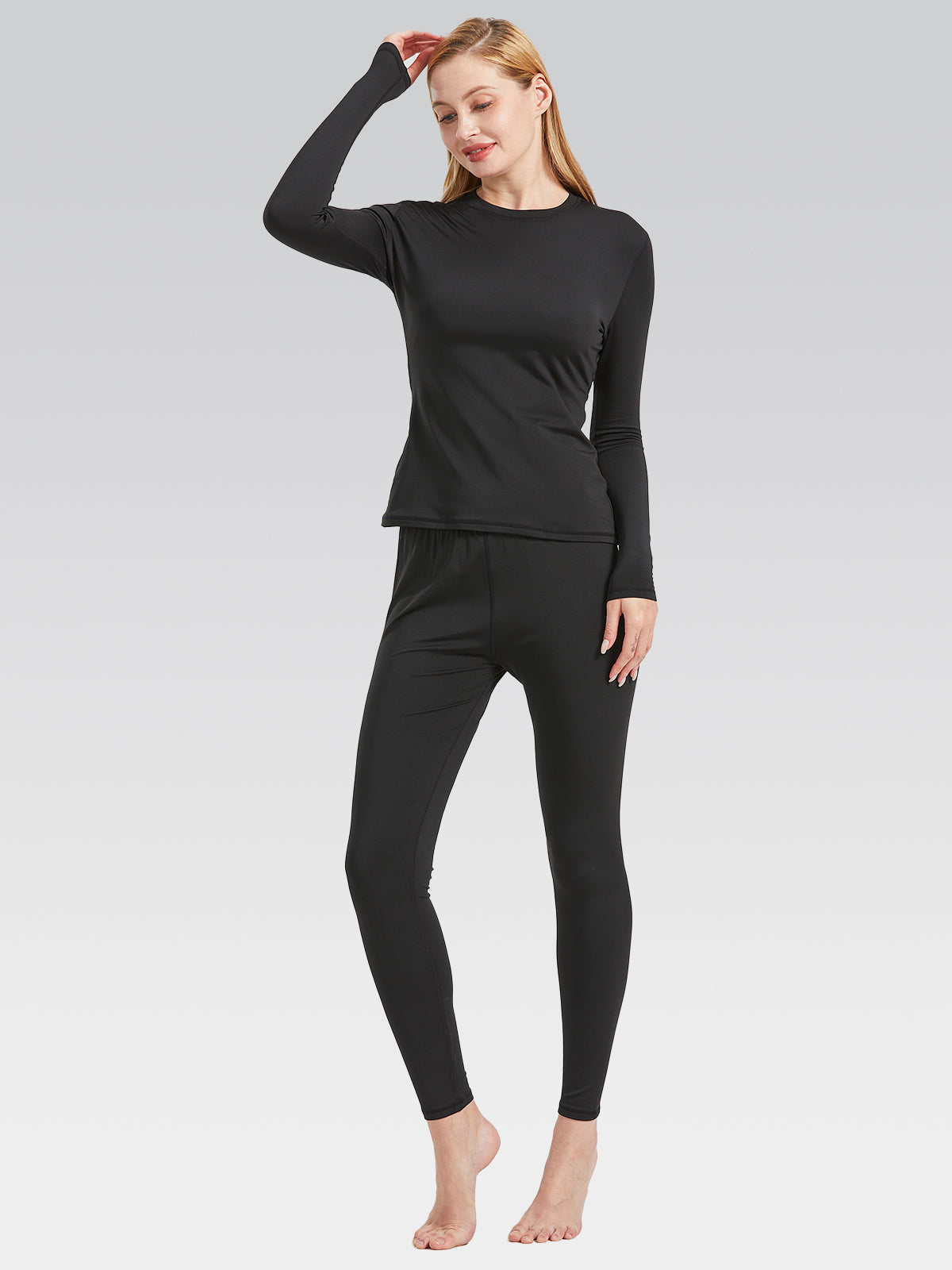 Women's Thermal Underwear Long Johns Base Layer Set