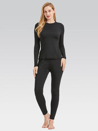 Women's Thermal Underwear Long Johns Base Layer Set