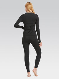 Women's Thermal Underwear Long Johns Base Layer Set