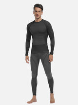 Uniquebela Men's Thermal Underwear Baselayer Set for Winter, Cold Weather, Skiing